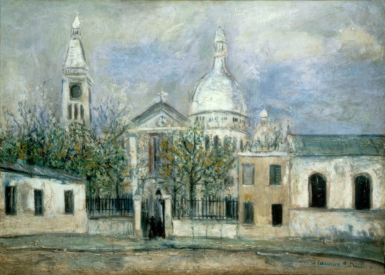 Saint-Pierre-de-Montmartre by Maurice Utrillo