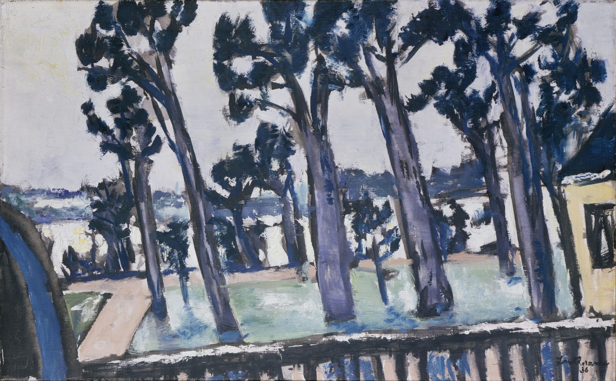 View from Rupenhorn on the Havel by Max Beckmann