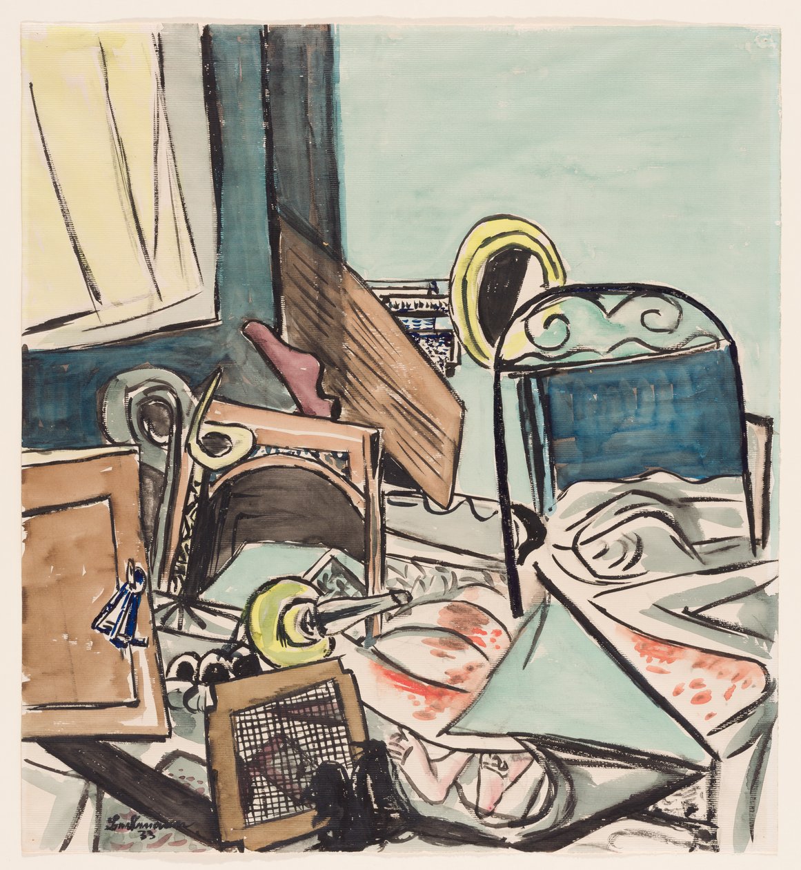 The Murder by Max Beckmann