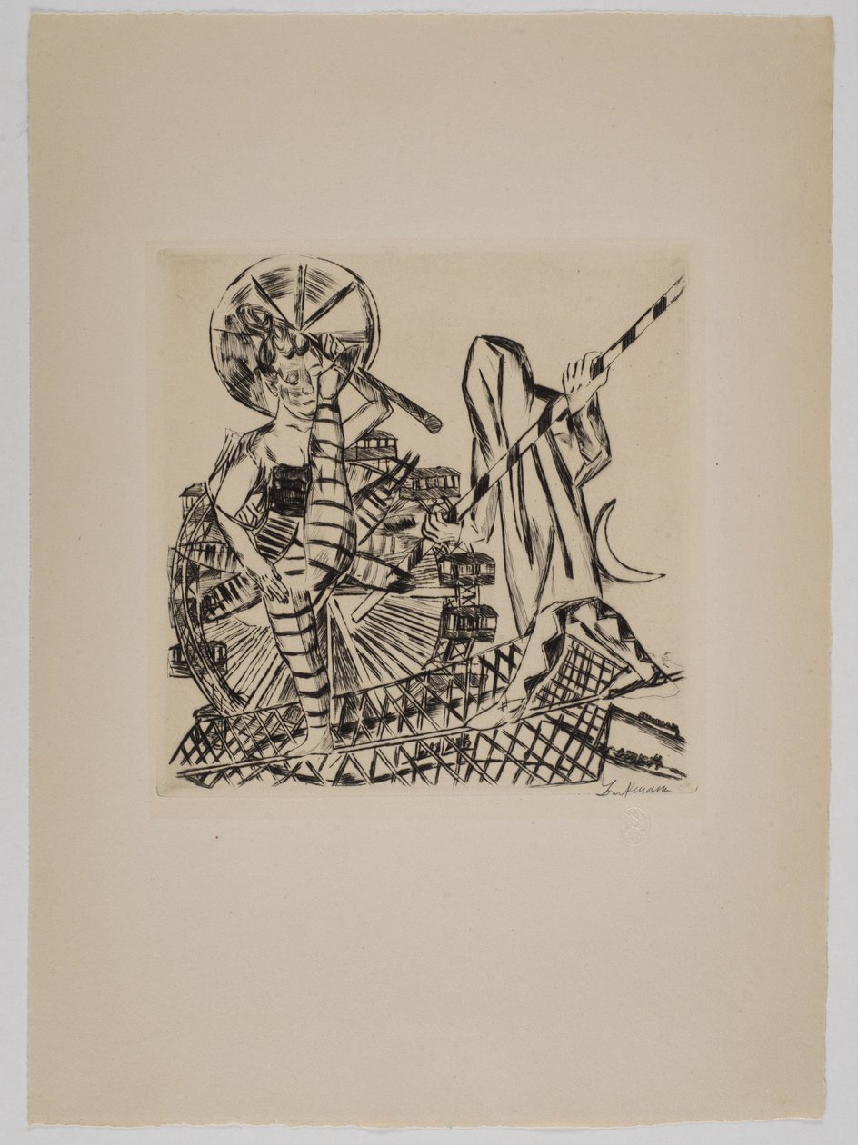 The Tightrope Walker by Max Beckmann