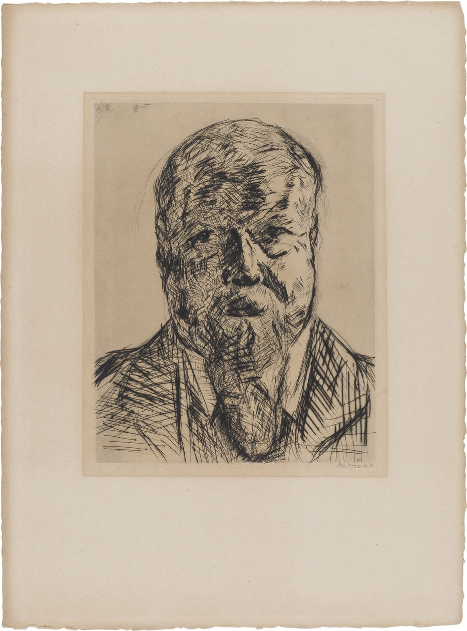 Privy Councillor Dr. Carl Robert (1850-1922) by Max Beckmann