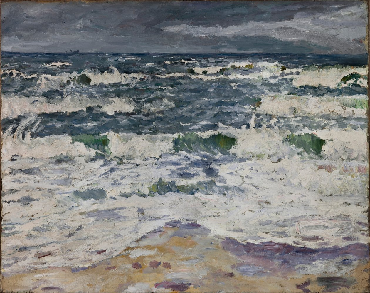 Gray Day at the Sea by Max Beckmann