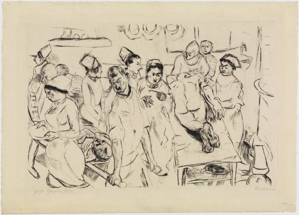 Major Operation by Max Beckmann
