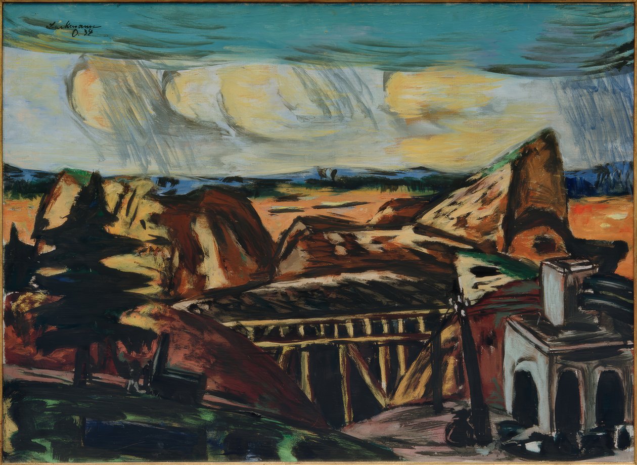 Large Quarry in Upper Bavaria by Max Beckmann