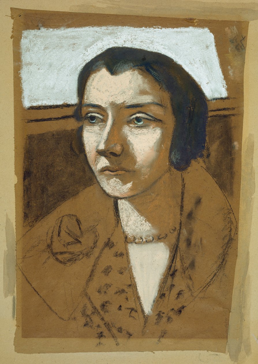 Portrait of Marie Swarzenski by Max Beckmann