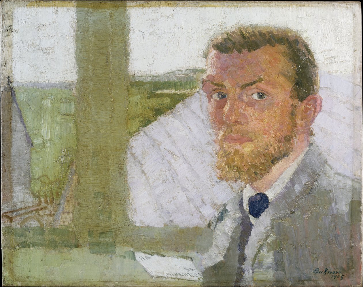 Self-Portrait by Max Beckmann