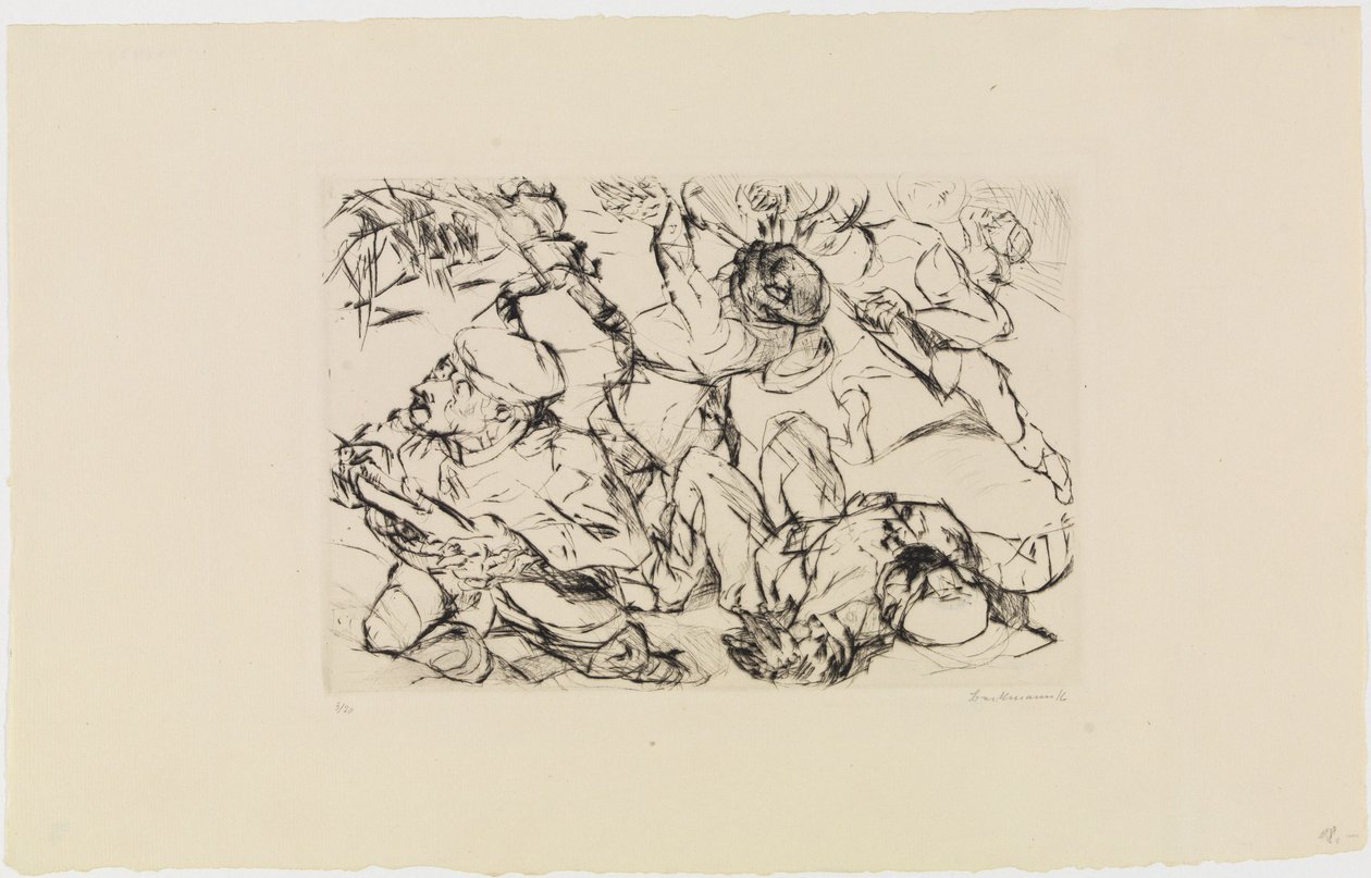 Assault by Max Beckmann