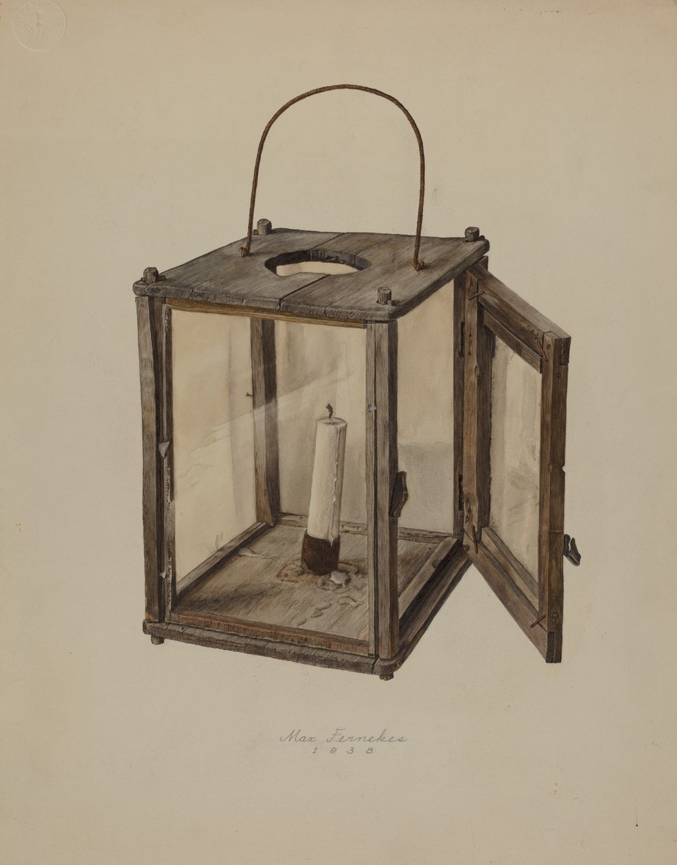 Candle Lantern by Max Fernekes
