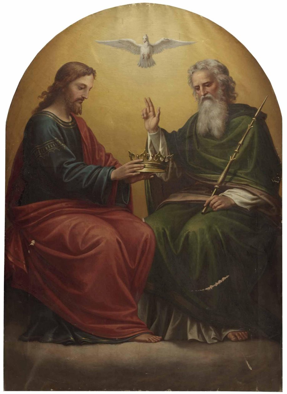 Max Fürst Trinity with Crown by Max Furst: Fine art print