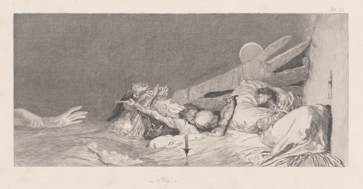 Anxieties, 1878-1880 by Max Klinger