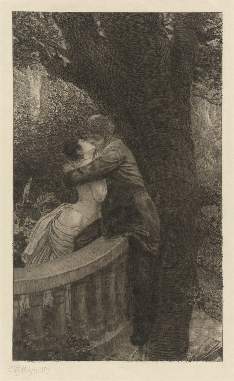 In the Park: Plate 4 by Max Klinger
