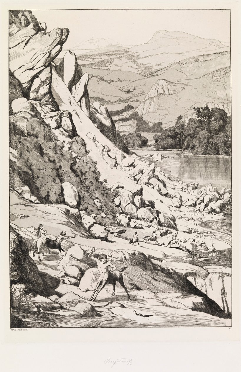 Landslide by Max Klinger