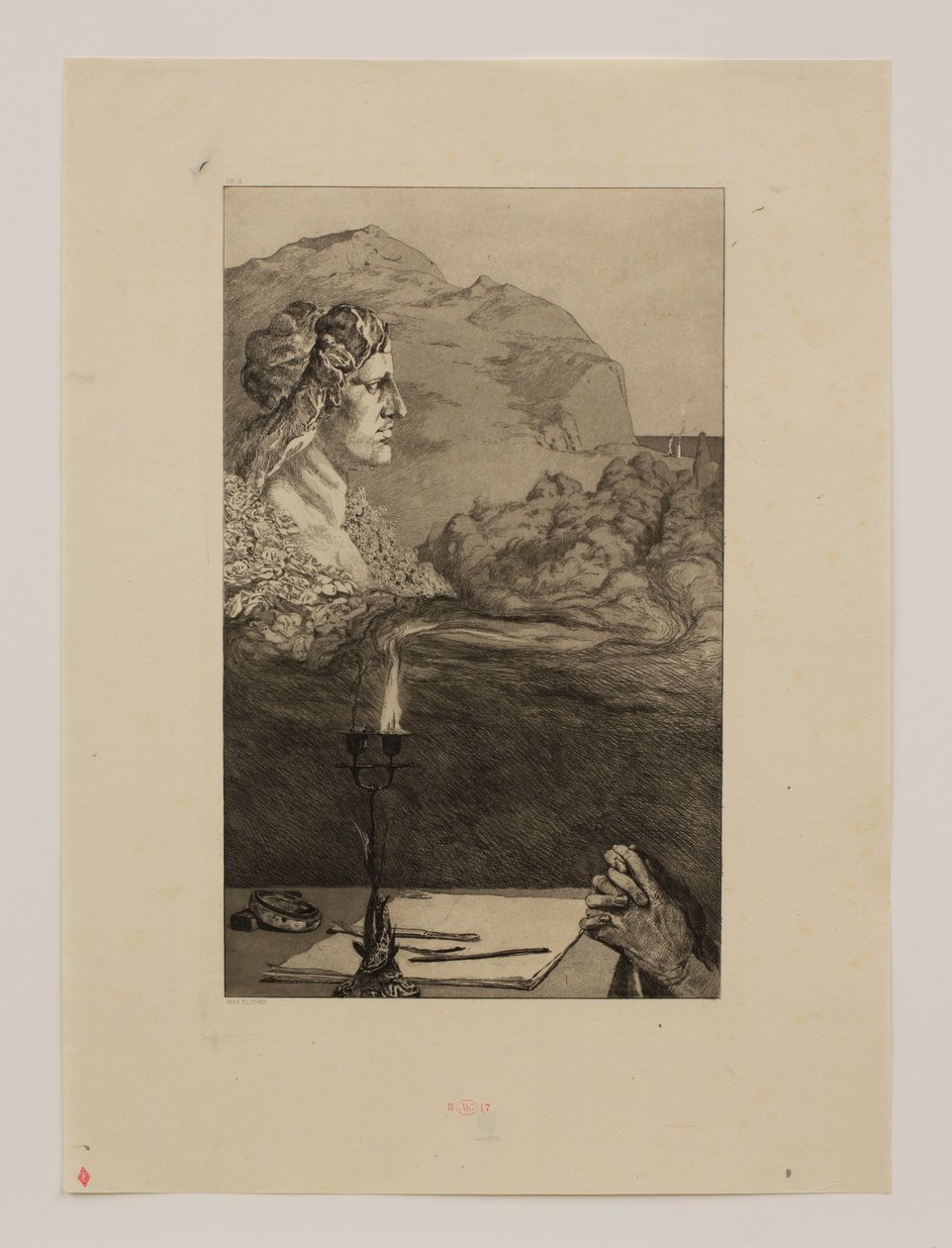 Painter’s Dedication (Invocation) by Max Klinger