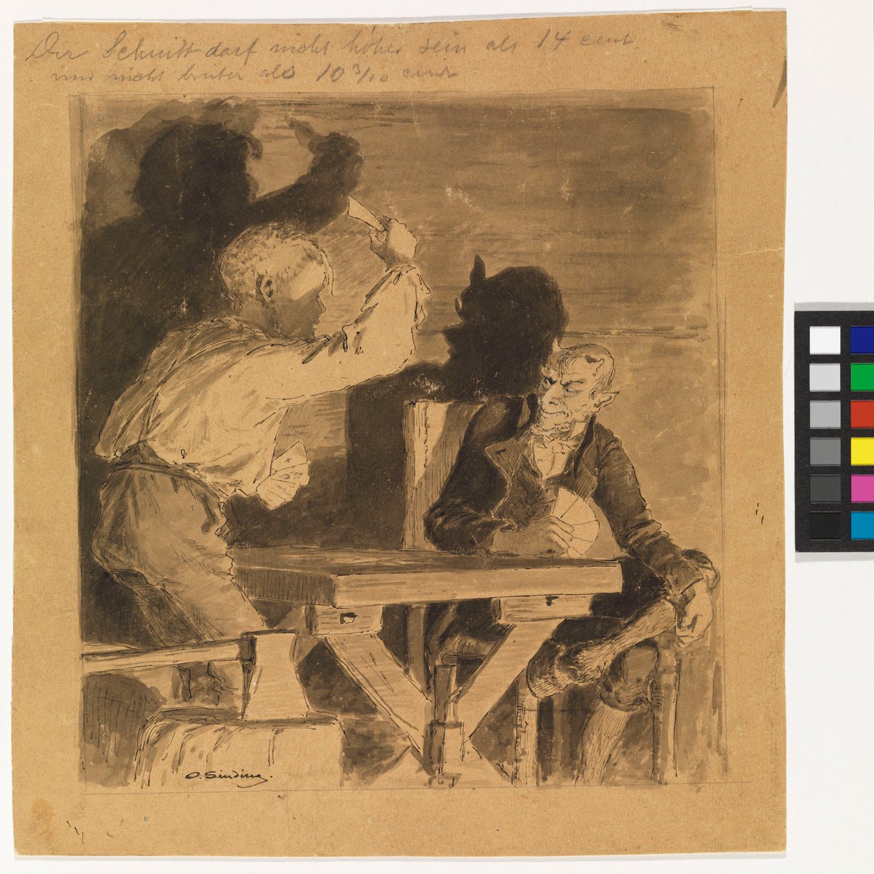 Pyramus and Thisbe IV by Max Klinger