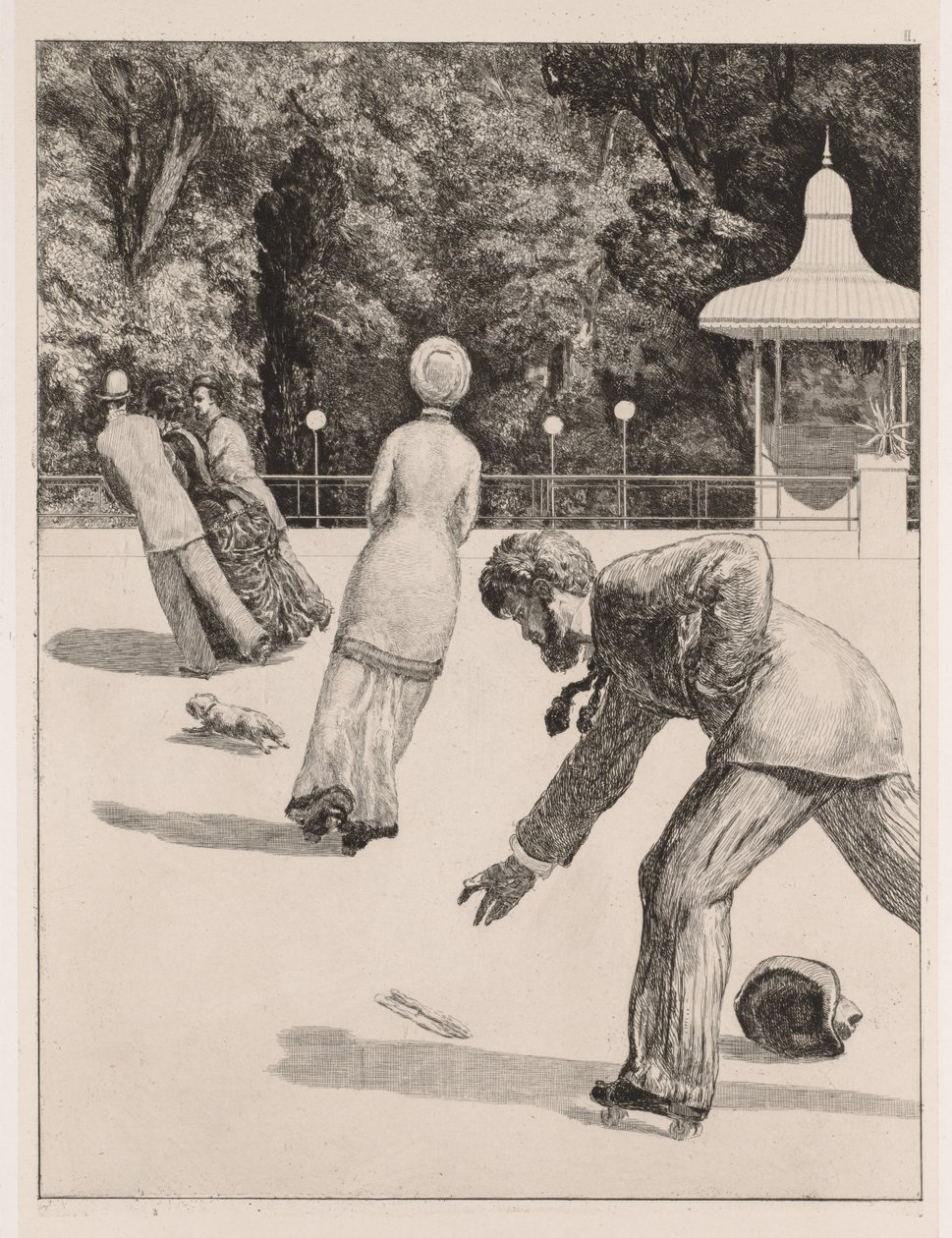 A Glove: The Action by Max Klinger