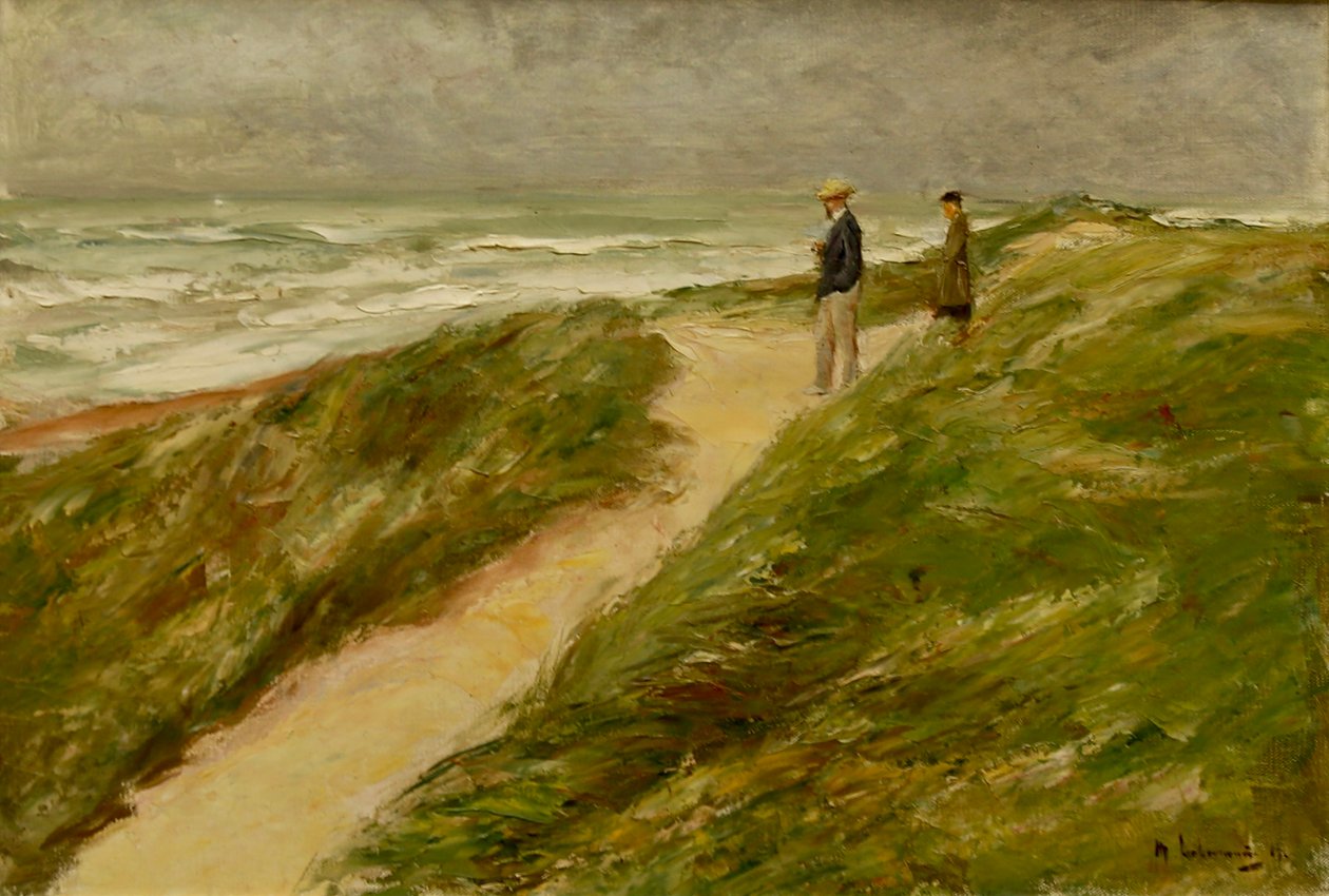 On the Dune near Katwijk by Max Liebermann
