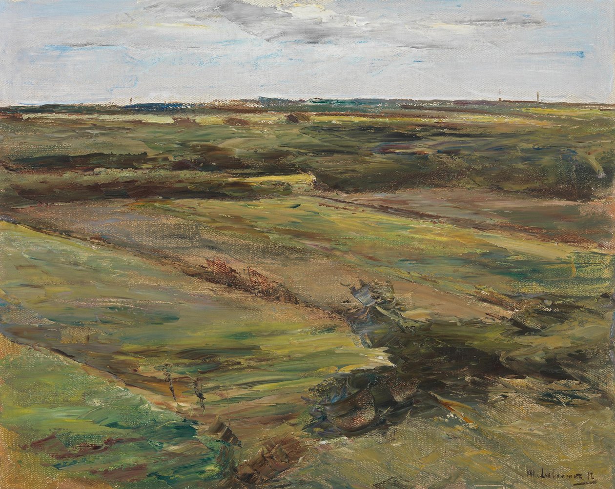 Dutch Landscape from 1912 by Max Liebermann