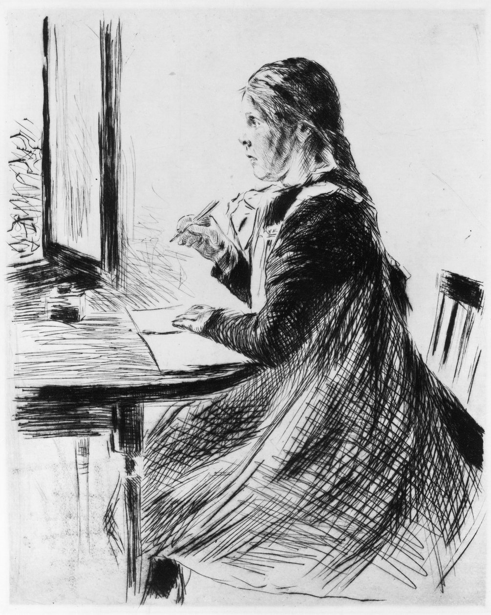 Child Portrait by Max Liebermann