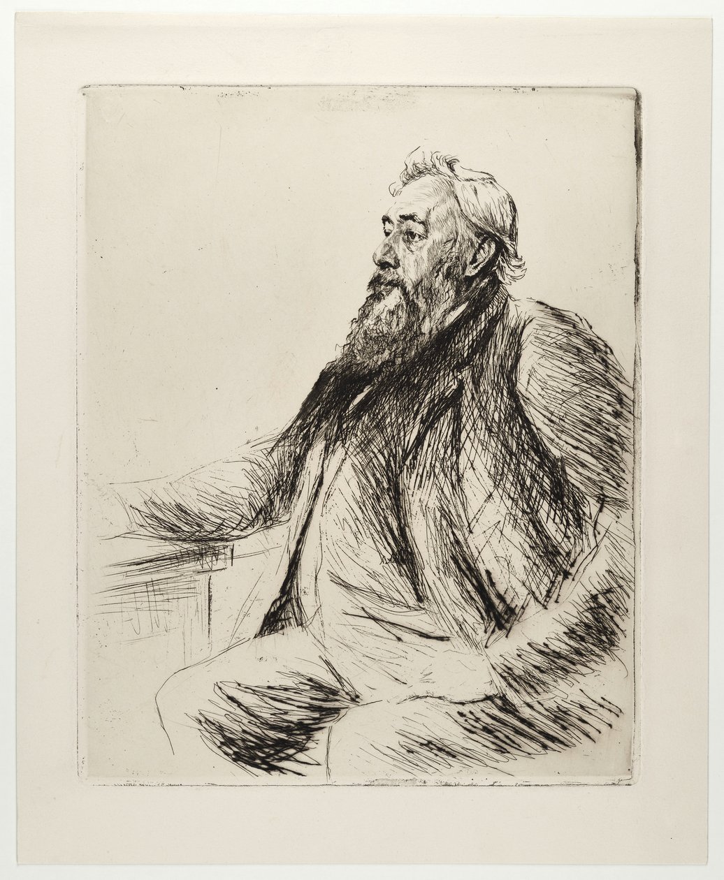 Portrait of Justus Brinckmann by Max Liebermann