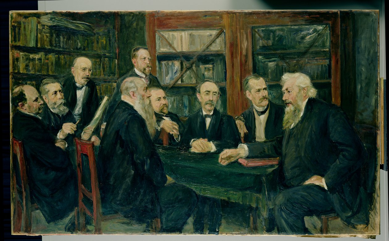 The Hamburg Convention of Professors by Max Liebermann