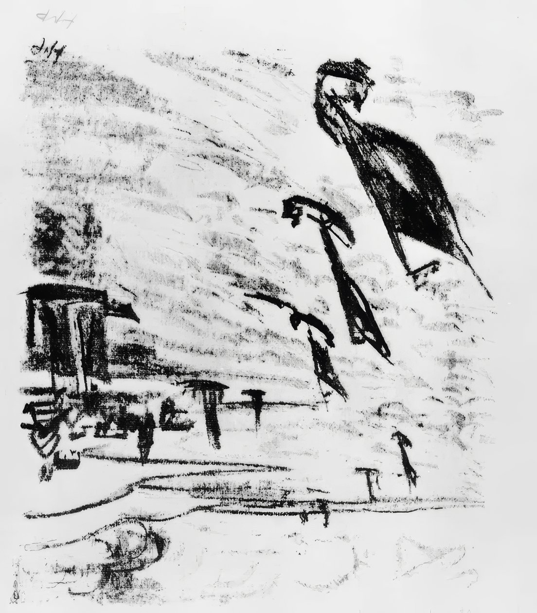 Boats on the Lagoon by Max Pechstein