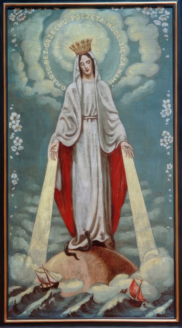 The Virgin Mary as Intercessor by Max Pechstein