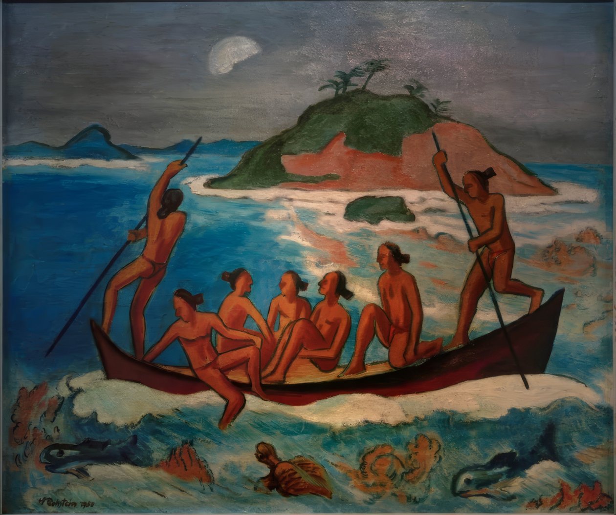 Journey Over the Coral Reef by Max Pechstein
