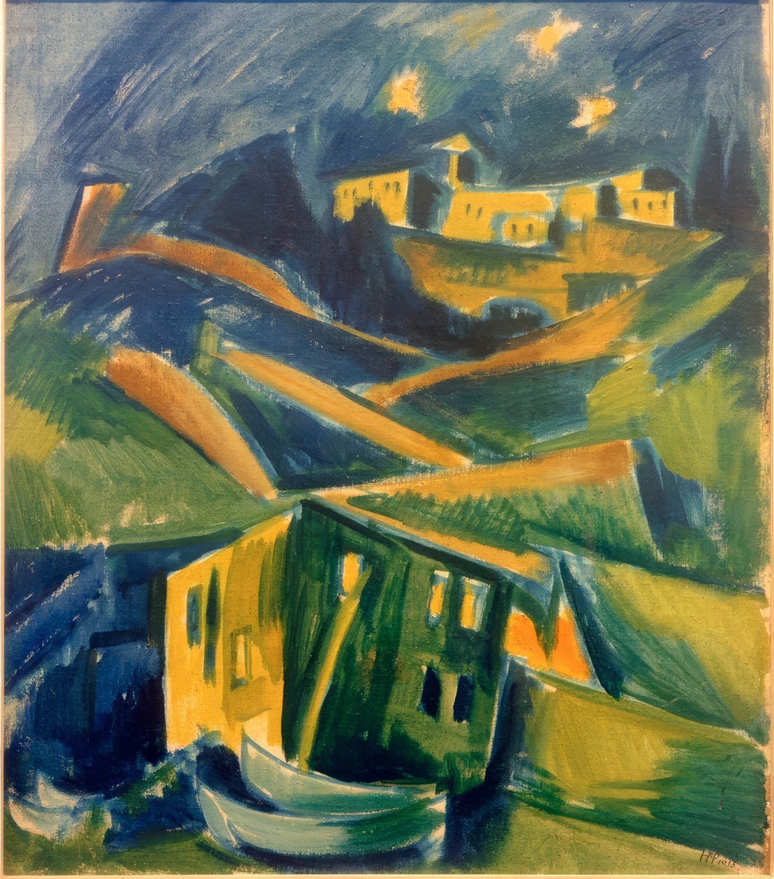 Coast near Monte Rosso al Mare by Max Pechstein