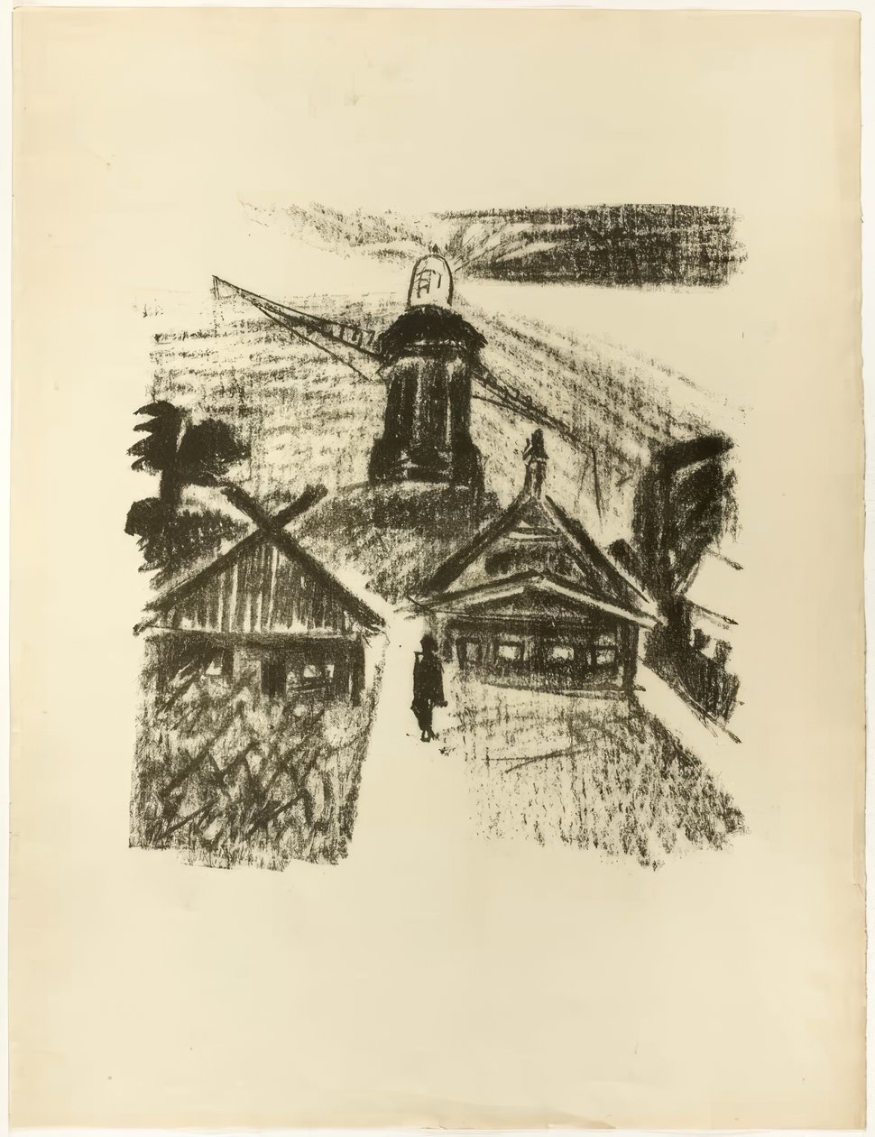 Lighthouse, from The Samland Ode by Max Pechstein