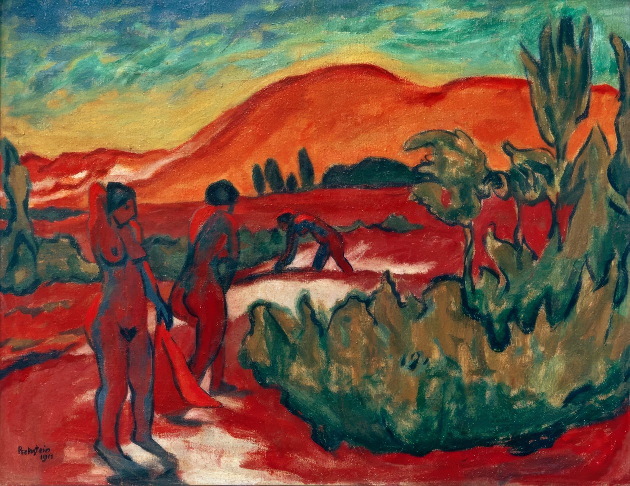 Summer in the Dunes by Max Pechstein