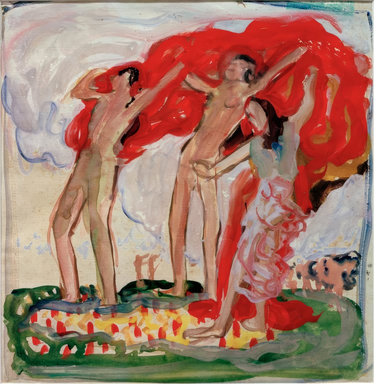 Dancers by Max Pechstein