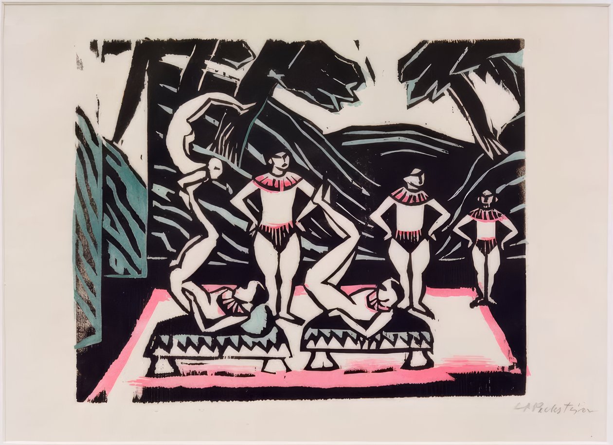 Variety Scene by Max Pechstein