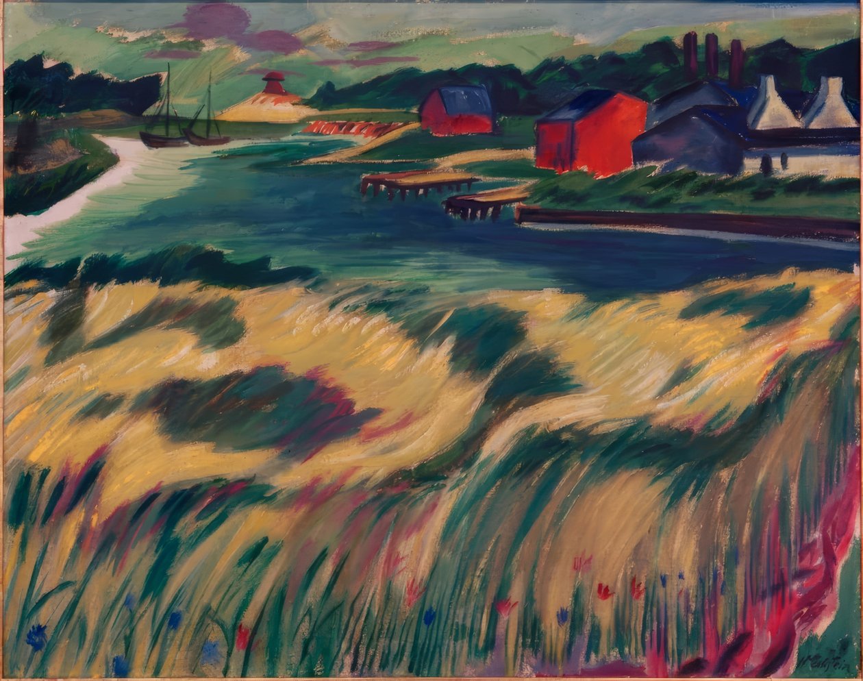 Waving Field by Max Pechstein