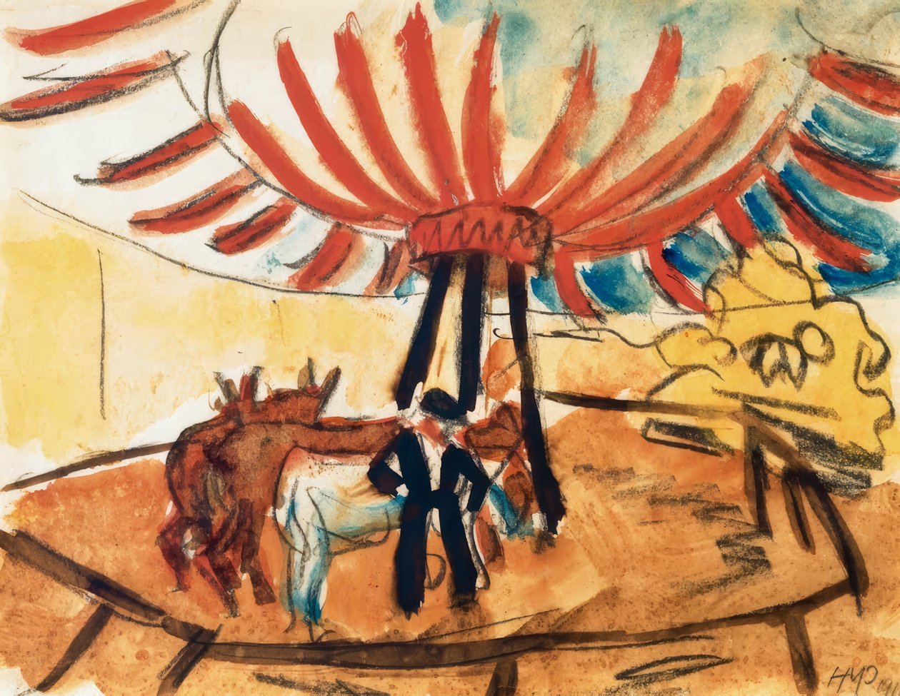 Circus by Max Pechstein