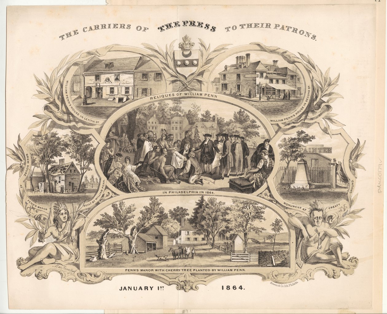 Reliques of William Penn in Philadelphia by Max Rosenthal