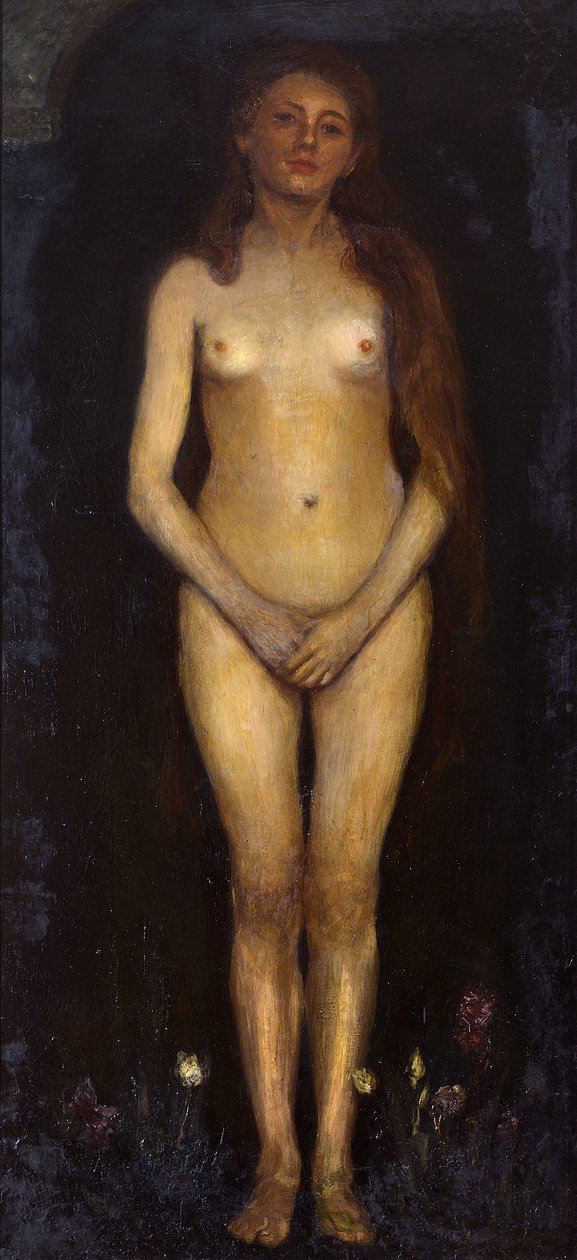 Woman. Left Panel of the Diptych 