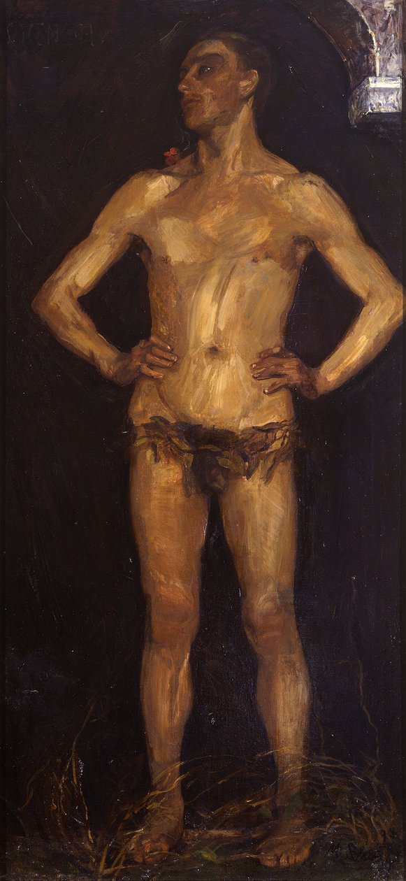 Man. Right Panel of the Diptych 