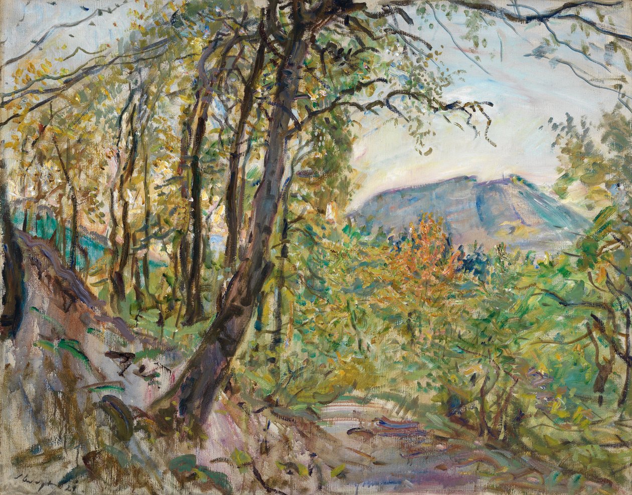Palatinate Landscape by Max Slevogt