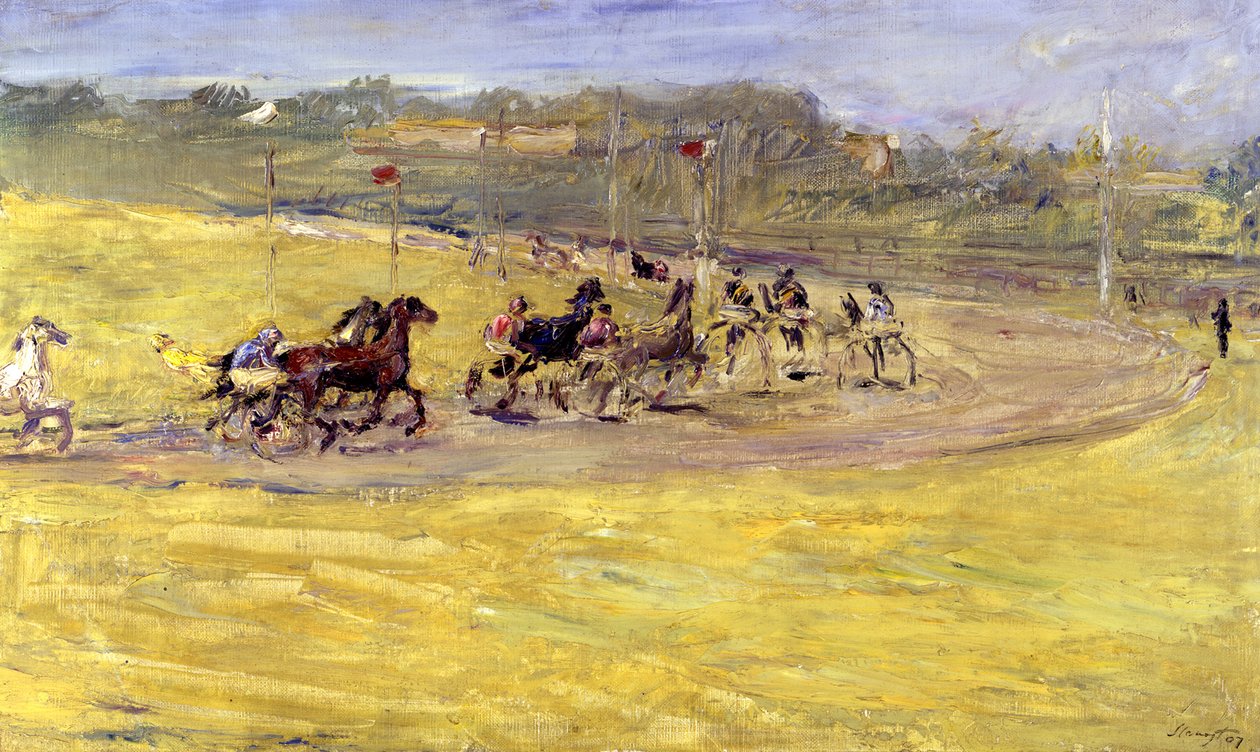 Harness Racing by Max Slevogt