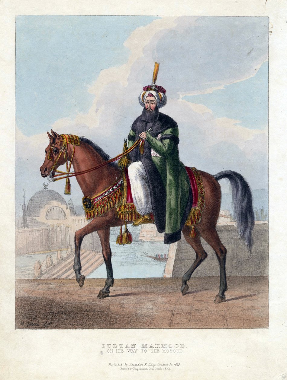 Portrait of Mahmud II, Sultan of the Ottoman Empire by Maxim Gauci