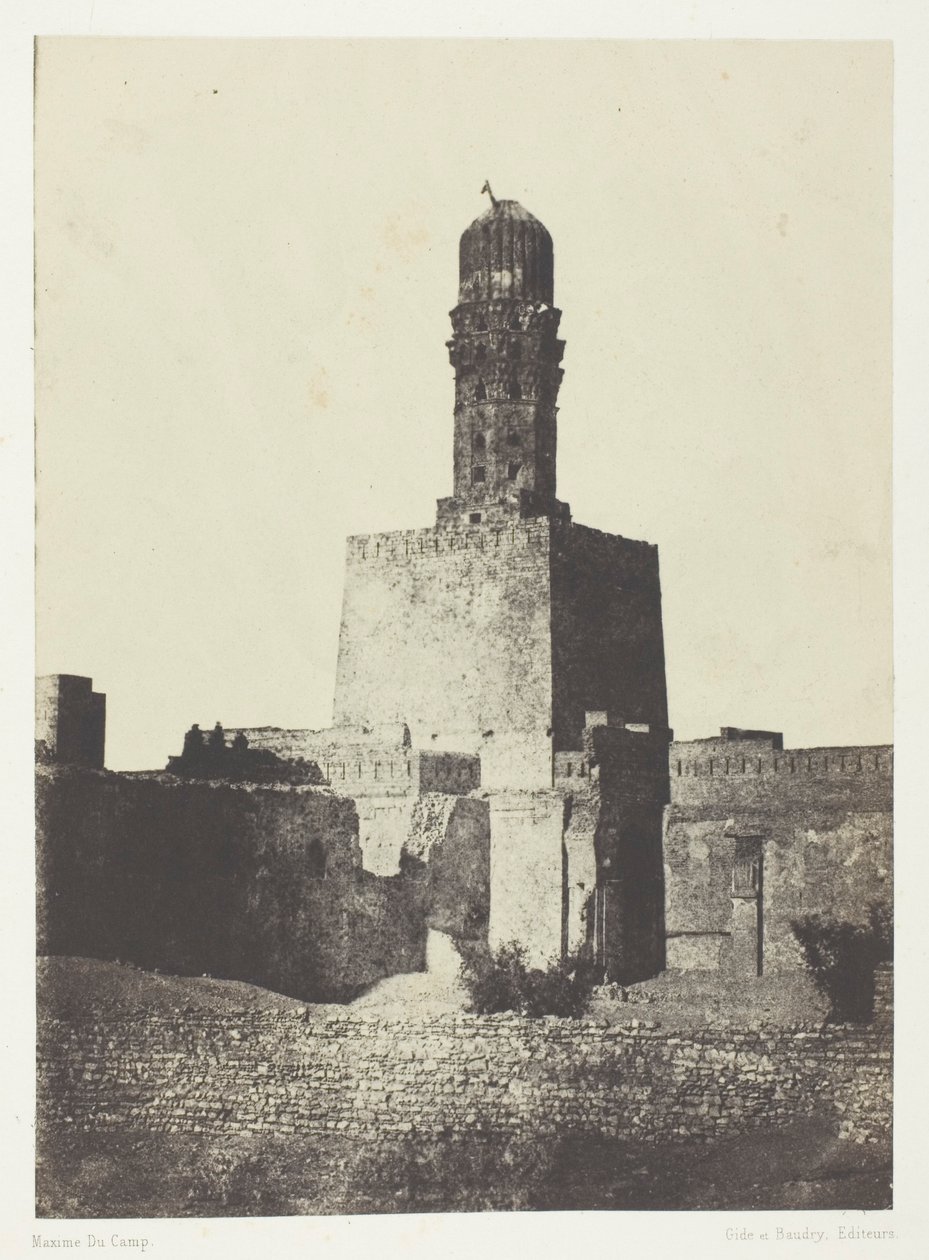 Mosque of the Caliph Al-Hakim bi-Amr Allah, Cairo by Maxime Du Camp
