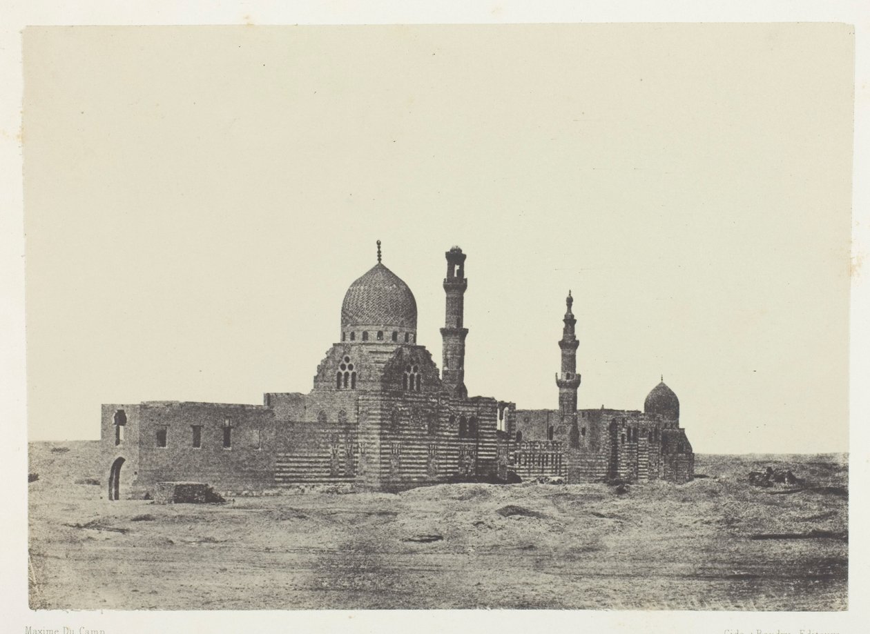 Mosque and Tomb of the Ayyubids, Cairo by Maxime Du Camp