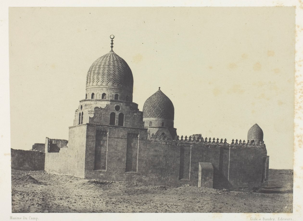 Tomb of Mamluk Sultans, Cairo by Maxime Du Camp