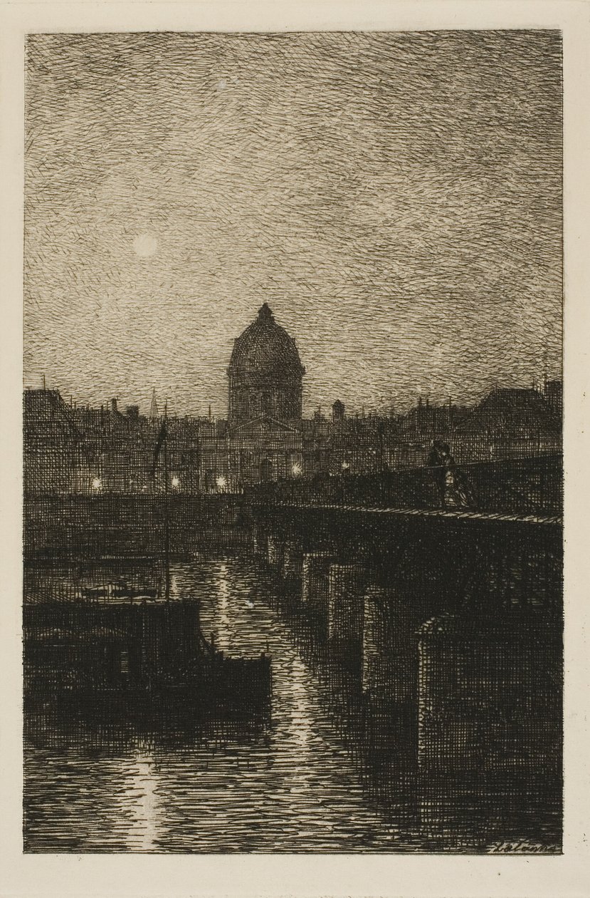 The Pont des Arts by Maxime Lalanne