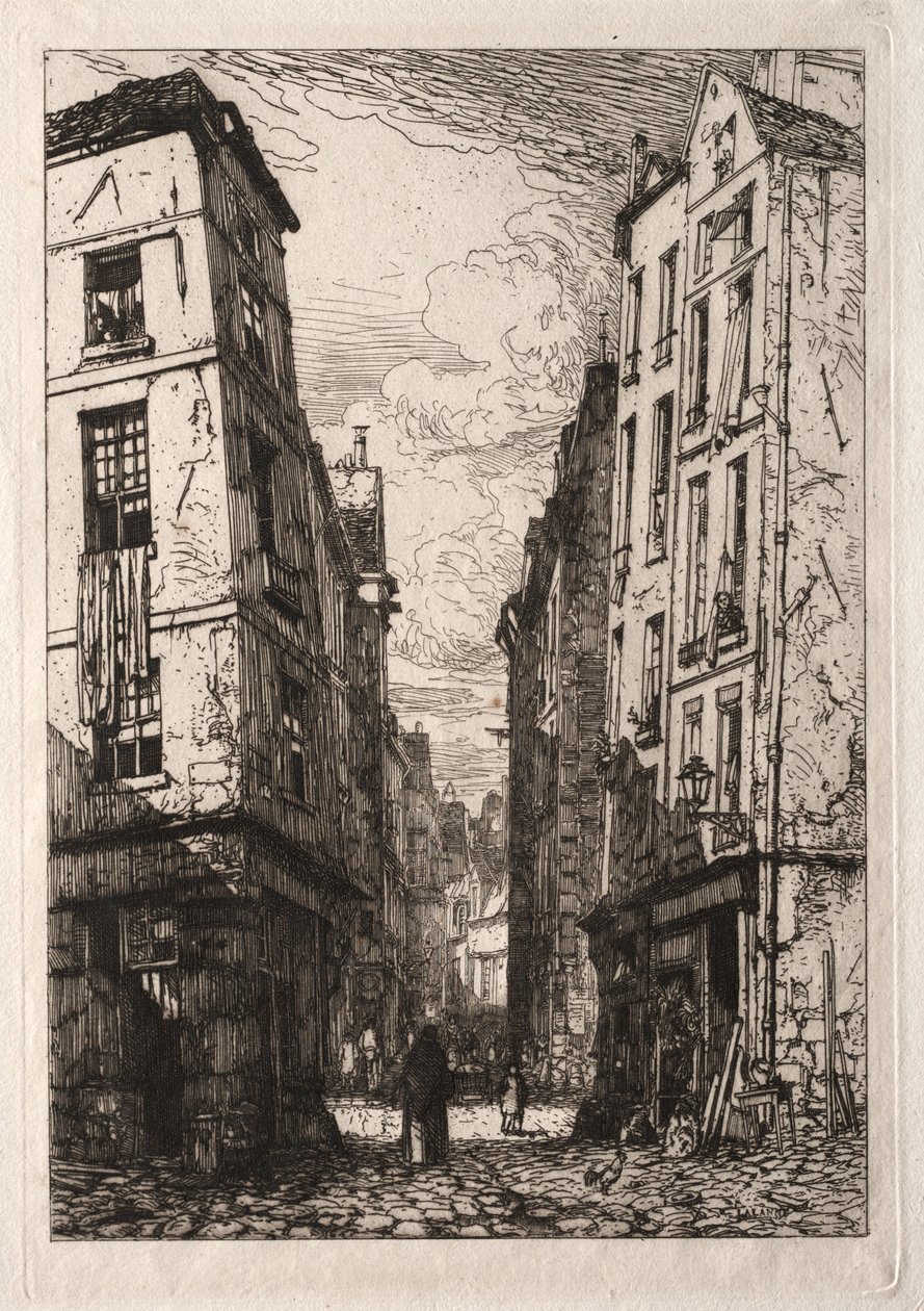 Rue des Marmousets by Maxime Lalanne