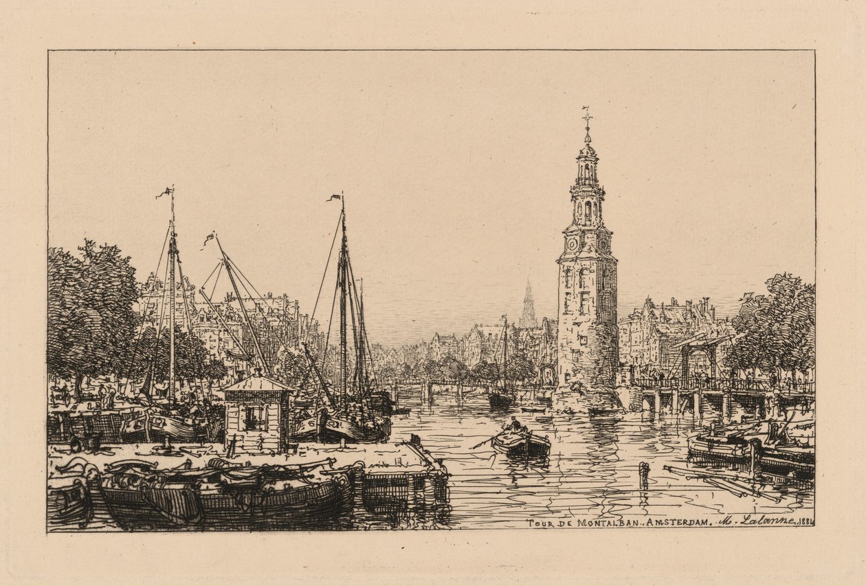 Tour de Montalban, Amsterdam by Maxime Lalanne
