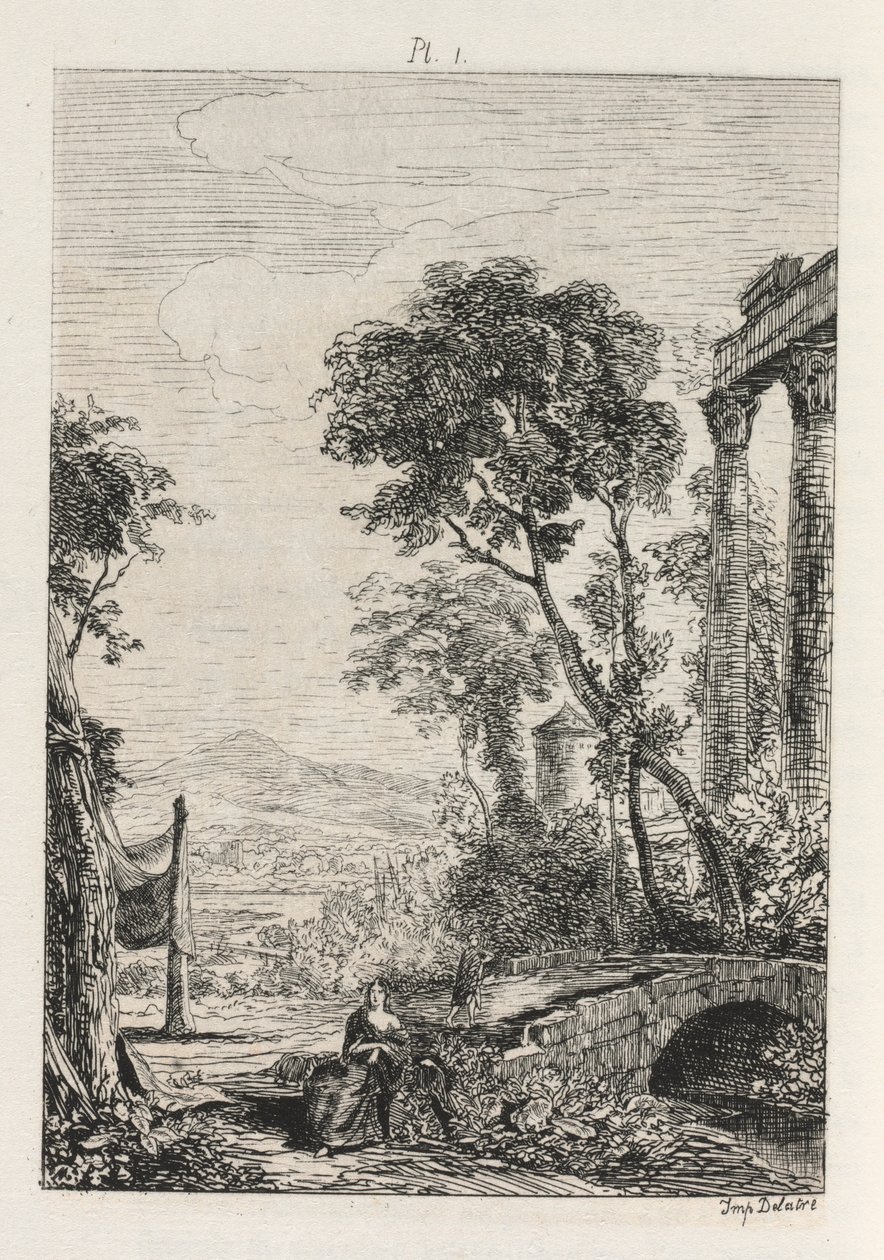 Treatise on Etching: Plate 1 by Maxime Lalanne