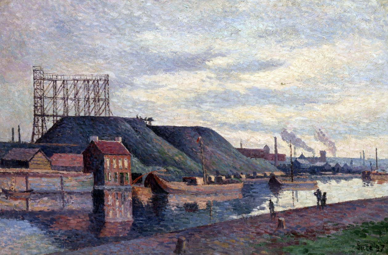 The Heaps of Sacred Madame by Maximilien Luce