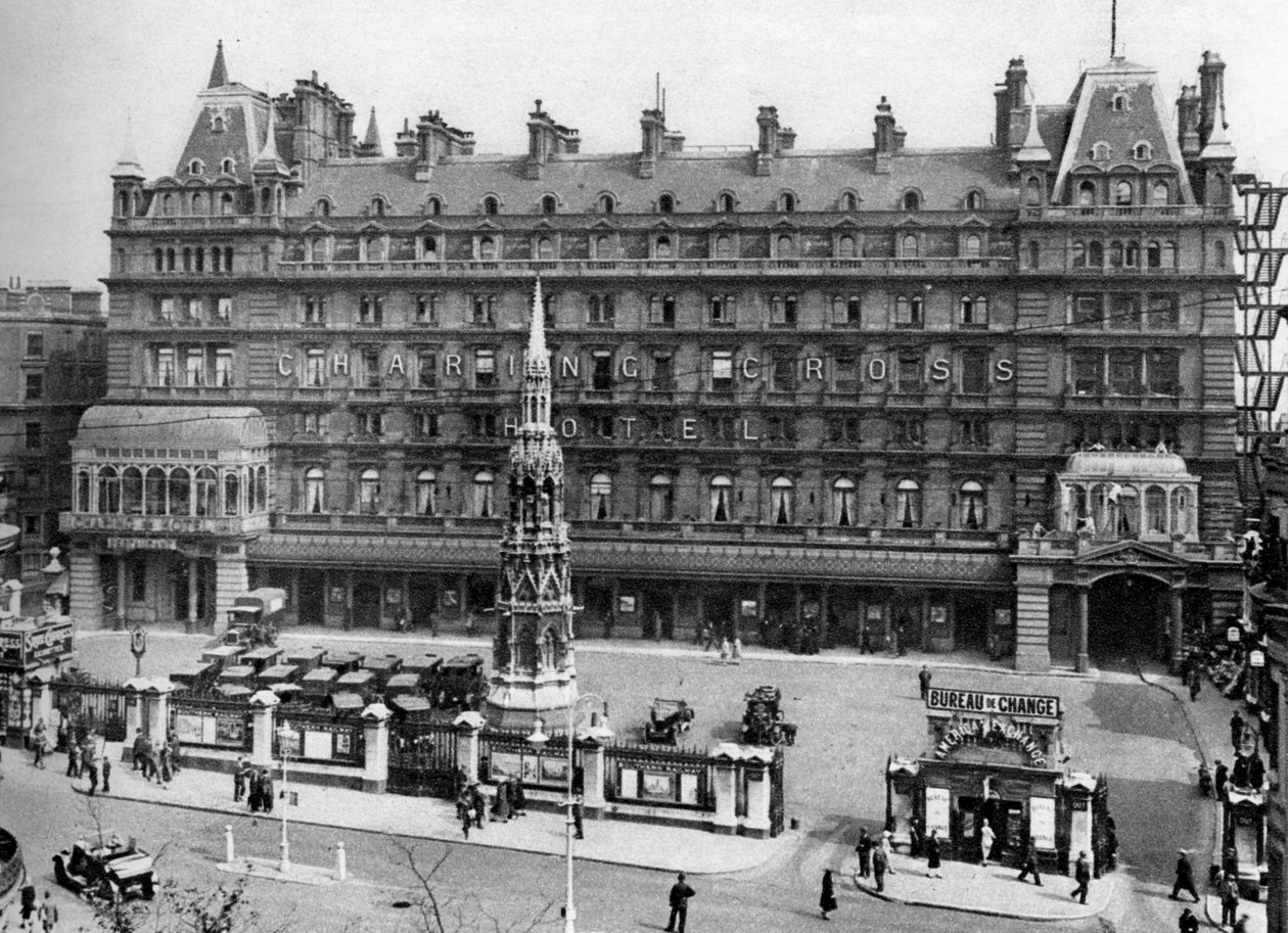 Charing Cross Railway Station, London, 1926-1927 by McLeish