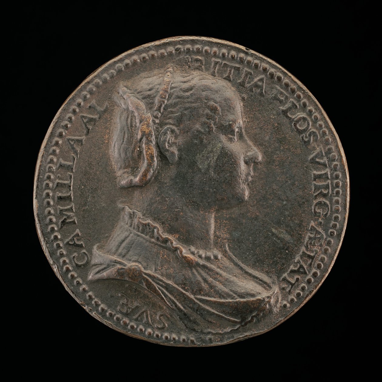 Camilla Albizzi [obverse], 1556 by Medallist R.C.
